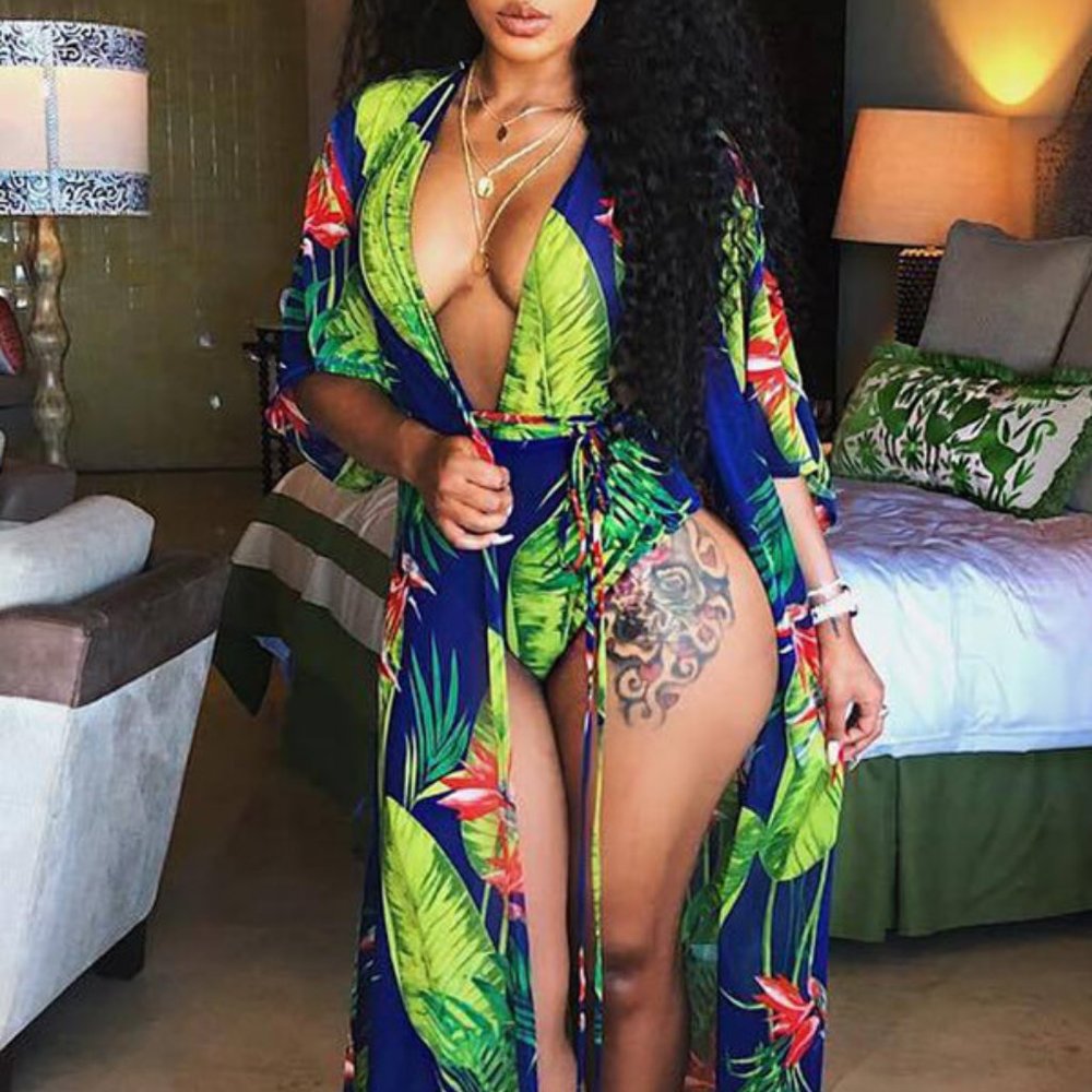 Tropical Bliss Swimwear Set
